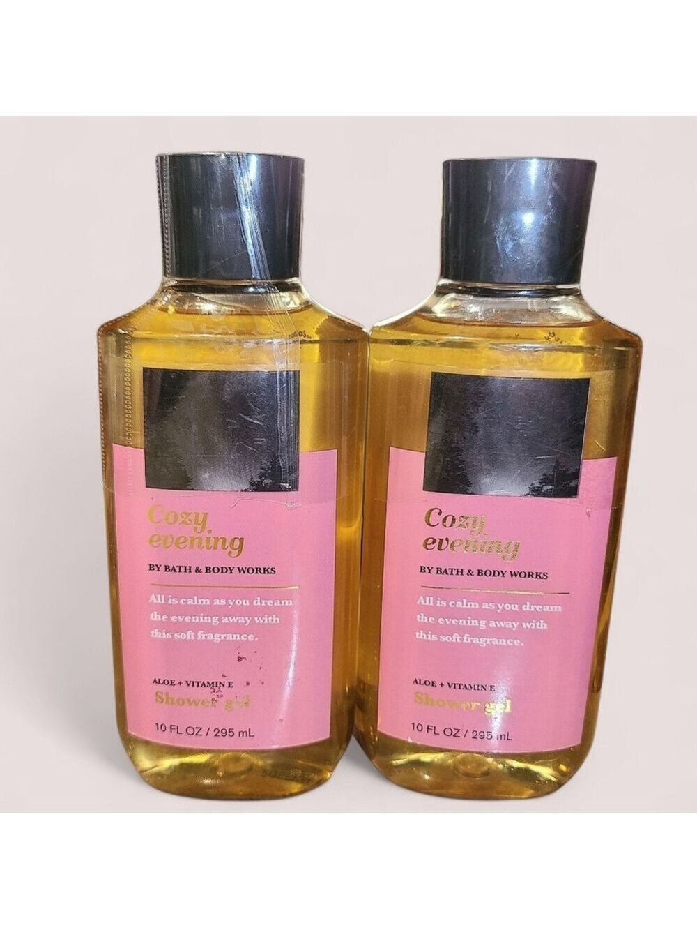 2 COZY EVENING SHOWER GELS BY BATH & BODY WORKS